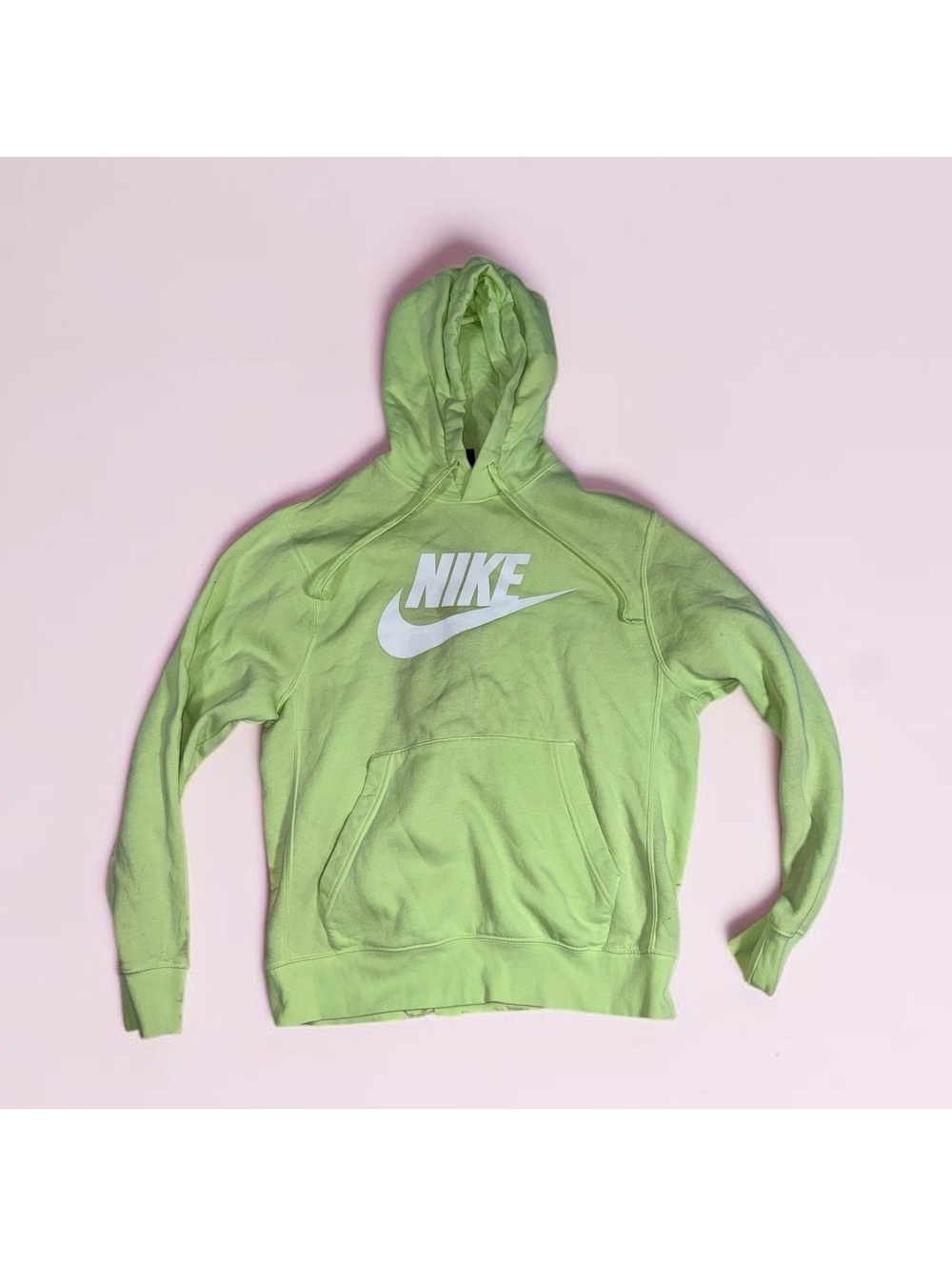 Green Nike hoodie